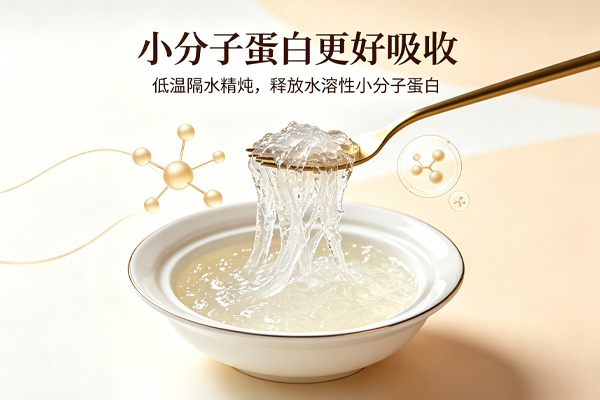 释放小分子水溶性蛋白，肠胃负担更低