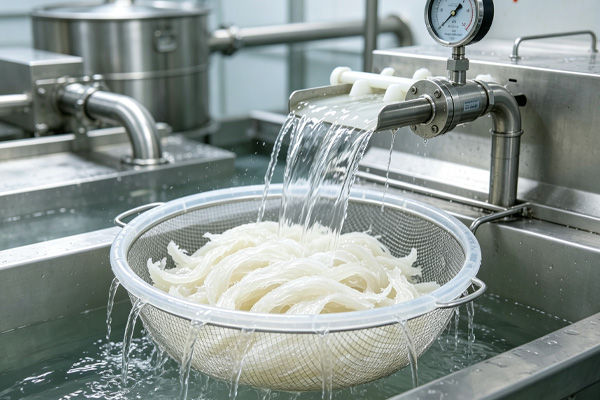 第三步：循环净水漂洗＋定量控水